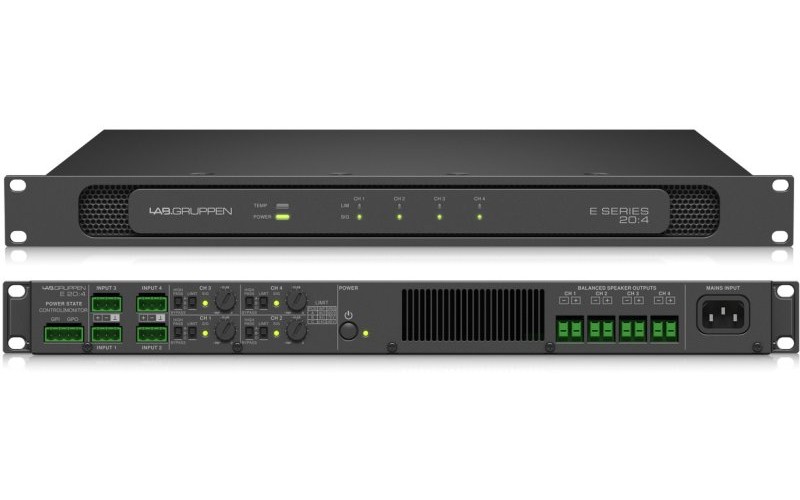 LAB.GRUPPEN E 20:4 четырехканальный усилитель мощности