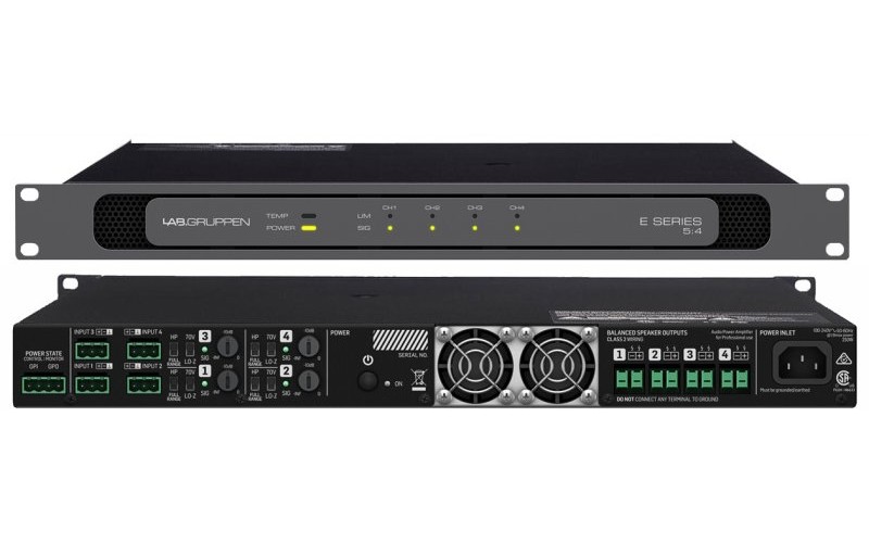 Lab.gruppen E 5:4 усилитель 4-канальный