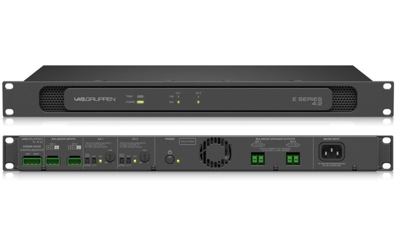 Lab.gruppen E4:2 усилитель 2-канальный