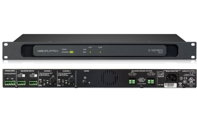 Lab.gruppen E8:2 усилитель 2-канальный
