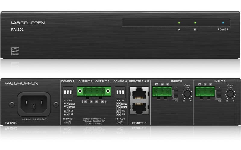 LAB.GRUPPEN FA1202 усилитель инсталляционный