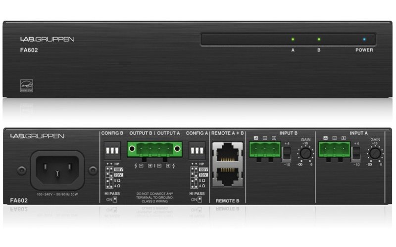 LAB.GRUPPEN FA602 двухканальный усилитель мощности