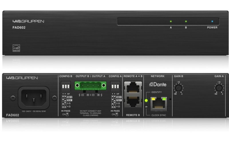 LAB.GRUPPEN FAD602 двухканальный усилитель мощности