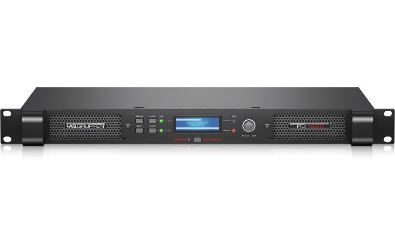 LAB.GRUPPEN IPD 1200 - двухканальный, компактный усилитель мощности с DSP, 1200 Вт, 2 аналоговых вхо