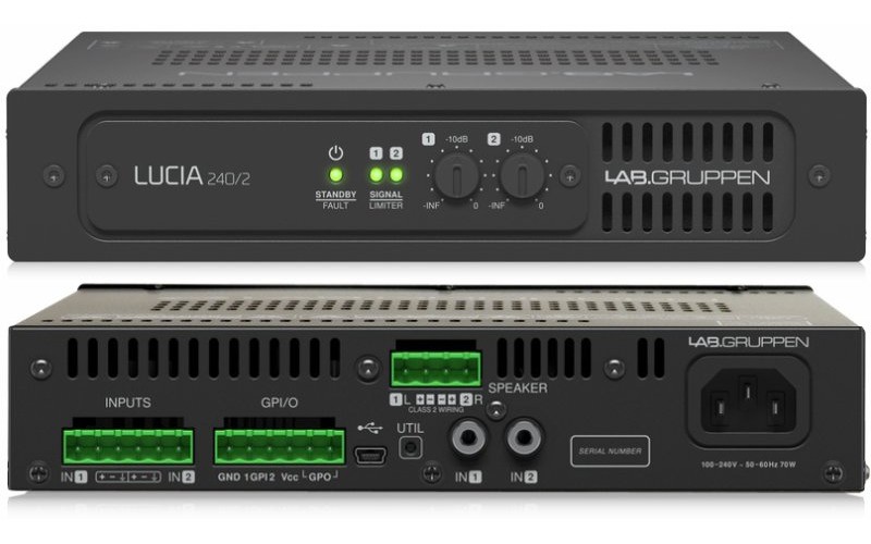 LAB.GRUPPEN LUCIA 240/2 двухканальный усилитель