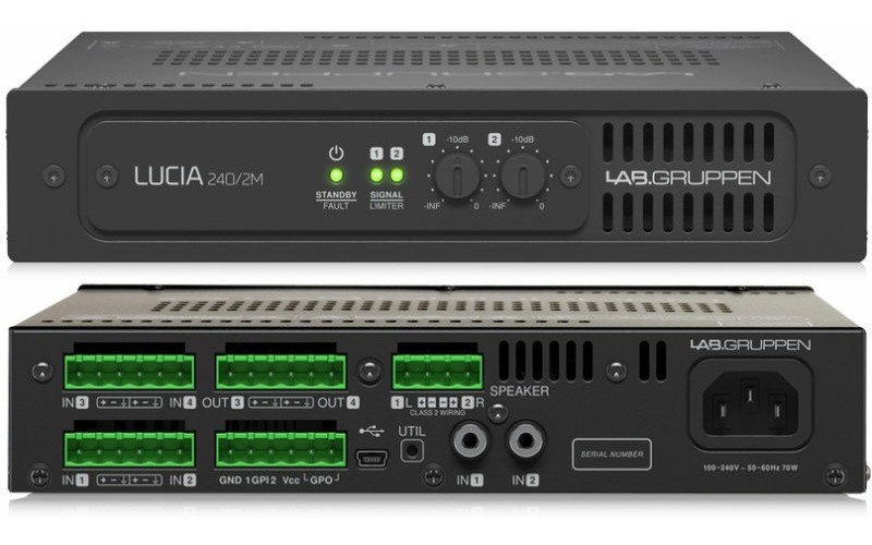 LAB.GRUPPEN LUCIA 240/2M усилитель инсталляционный