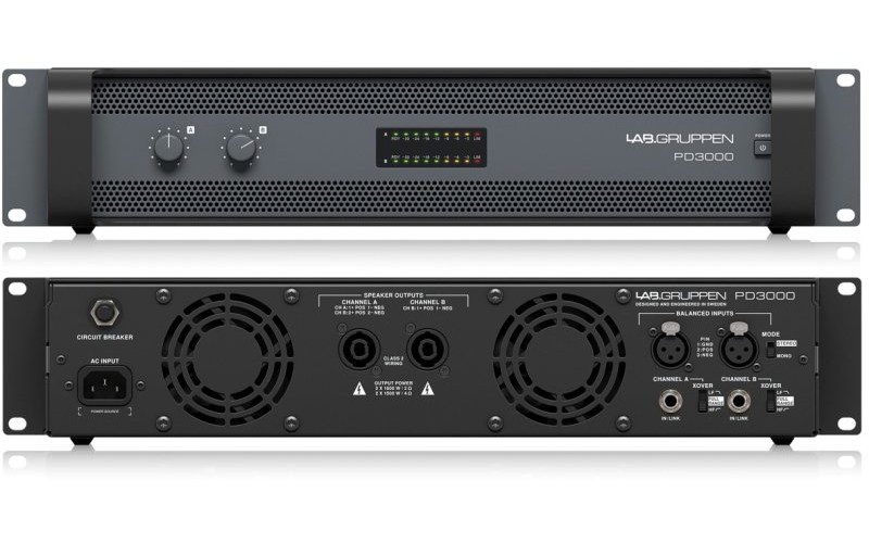 LAB.GRUPPEN PD3000 усилитель 2-канальный