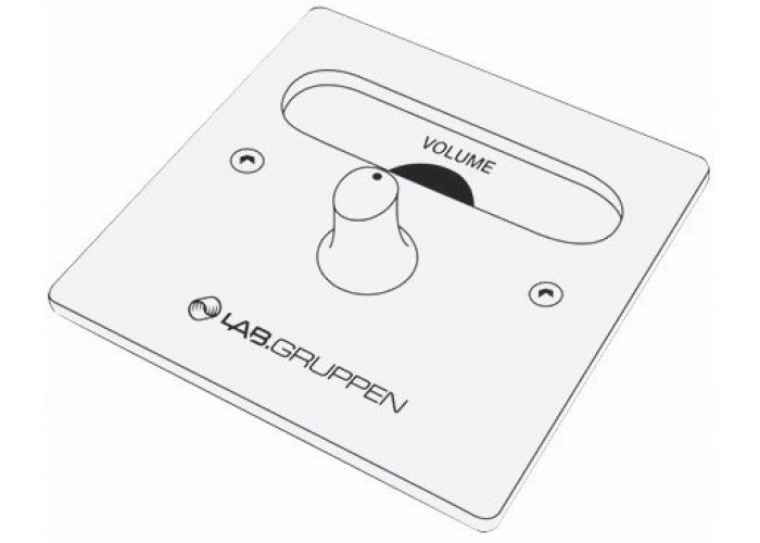 Lab.gruppen Wall Panel Level Ctrl белый настенный контроллер для Lucia 990692004