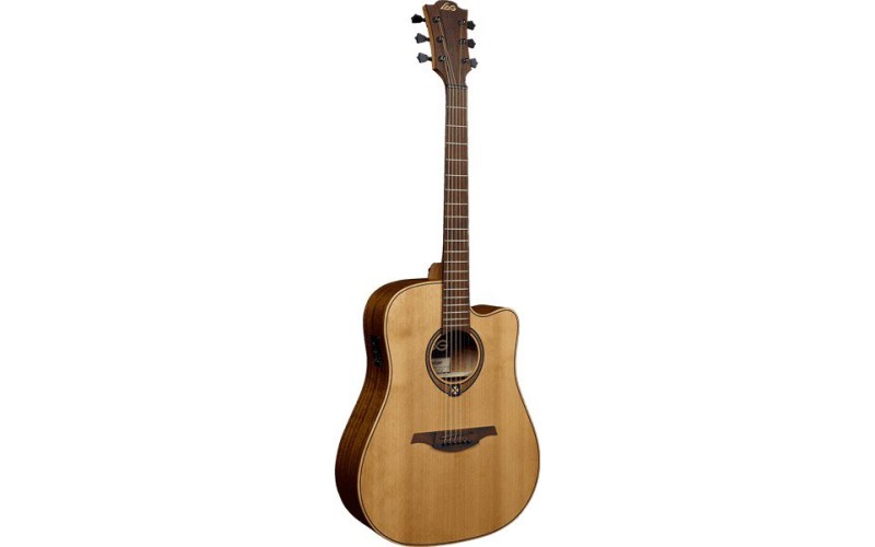 LAG T170DCE Электроакустическая гитара, Dreadnought