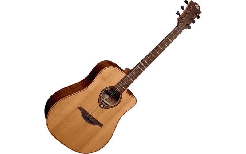 LAG T170DCE Электроакустическая гитара, Dreadnought
