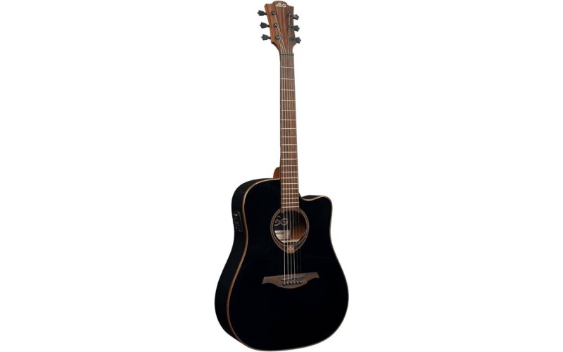 LAG T118 DCE BLK Электроакустическая гитара, Дредноут