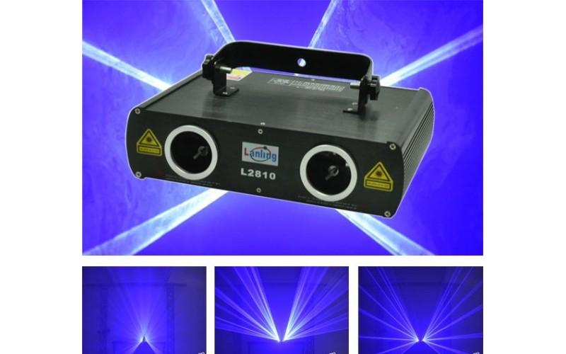 LANLING L2810 - двойной синий 100мв, 100 мв 450нм