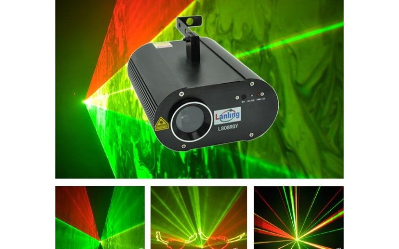 LANLING L808 RGY - анимационный трехцветный лазер