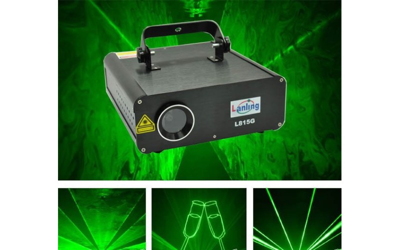 LANLING L815 G - oдноцветный анимационный зеленый лазер 80mW