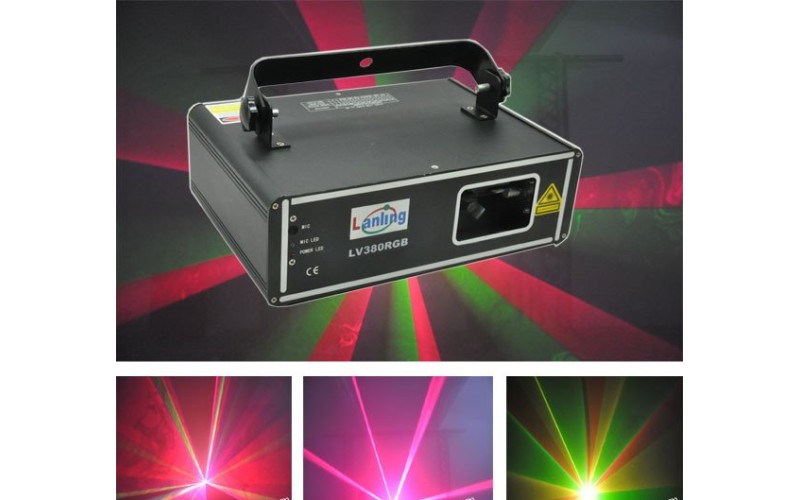 LANLING LV380 RGB - полноцветный лазер