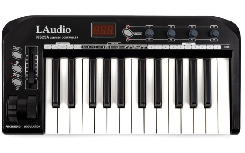 LAudio KS-25A MIDI-контроллер, 25 клавиш