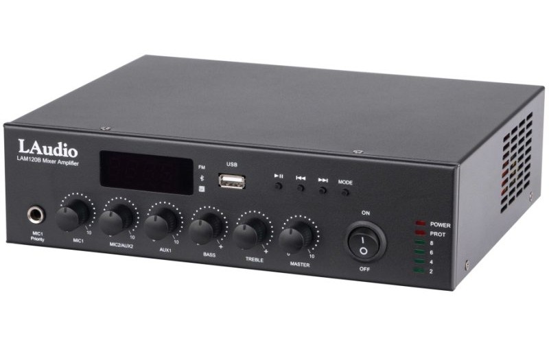 LAudio LAM120B Микшер усилитель мощности трансляционный, 120Вт