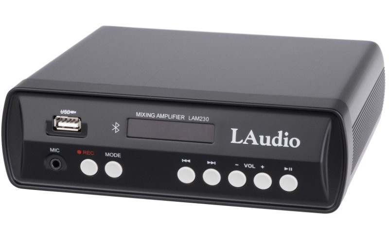 LAudio LAM230 Микшер усилитель мощности трансляционный, 2х30Вт