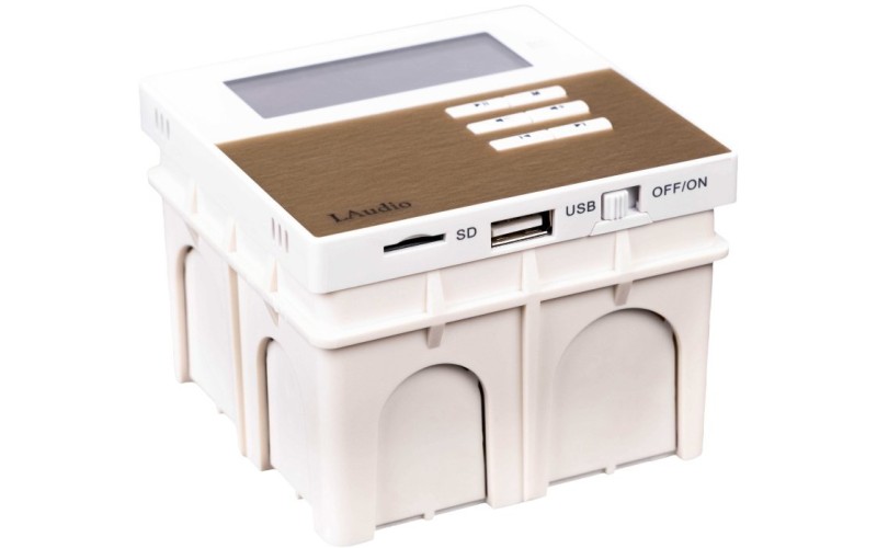 LAudio LAMX210BK Настенный проигрыватель, усилитель мощности 2х10Вт