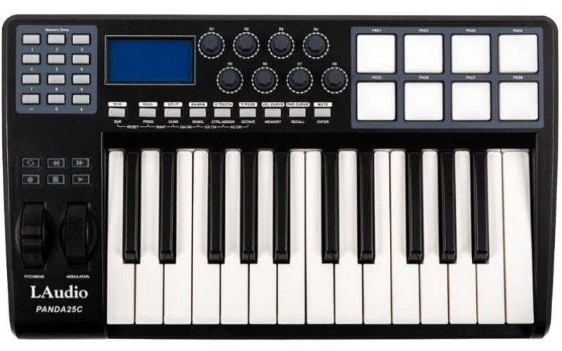 LAudio Panda-25C MIDI-контроллер, 25 клавиш