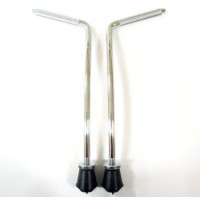 LDrums BDS003-105355CR Ножки бас-барабана, 10.5х355мм, сталь, 2шт