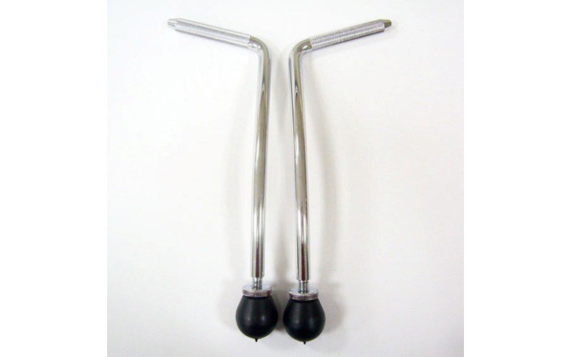 LDrums BDS004-120355CR Ножки бас-барабана, 12х355мм, сталь, 2шт