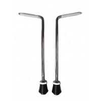 LDrums BDS012-095355CR Ножки бас-барабана, 9.5х355мм, сталь, 2шт