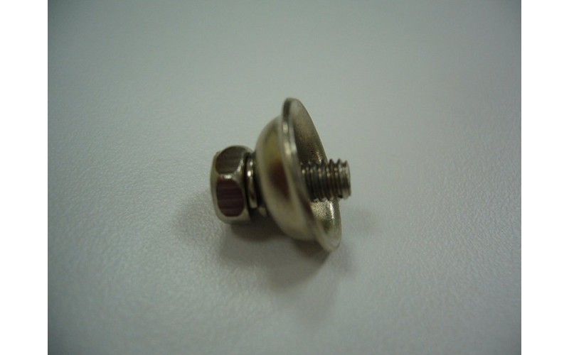 LDrums BS02-050012NK Крепежный винт для лагов барабана 5х12, для металлических корпусов, 10шт