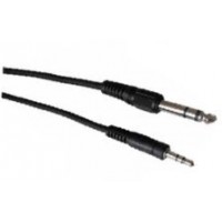 LEEM ASS-220 Кабель инструментальный 6,35мм — 3,5мм, стерео, 6.1м