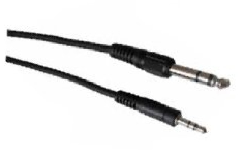 LEEM ASS-220 Кабель инструментальный 6,35мм — 3,5мм, стерео, 6.1м