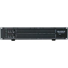 LEEM EQ-2231E Эквалайзер 31х2 канала 2U