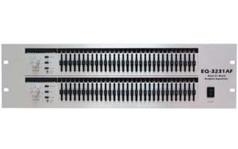 LEEM EQ-3231AF Графический Эквалайзер 31х2 канала 3U