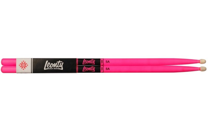 Leonty LFP5A Fluorescent Pink 5А Барабанные палочки