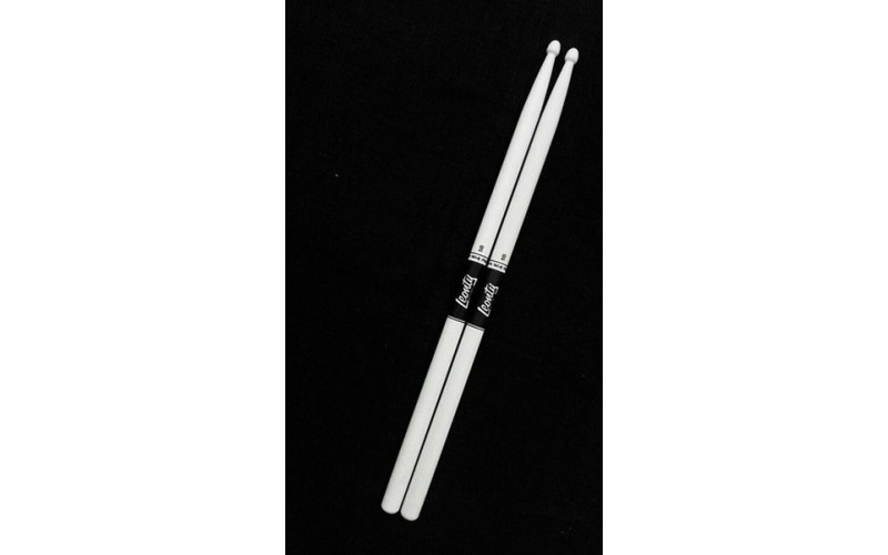 Leonty LW5BLW 5BL Барабанные палочки, граб, деревянный наконечник, белые, удлиненные