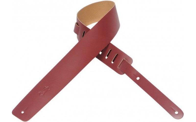 LEVY'S M1-BRG - кожаный ремень для гитары, ширина 6.25 см