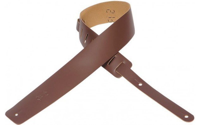 LEVY'S M1-BRN - кожаный ремень для гитары, ширина 6.25 см