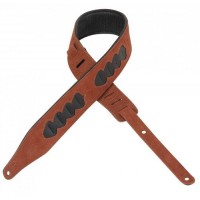 LEVY'S MS17PH-RST - гитарный замшевый ремень, ширина 6,25 см