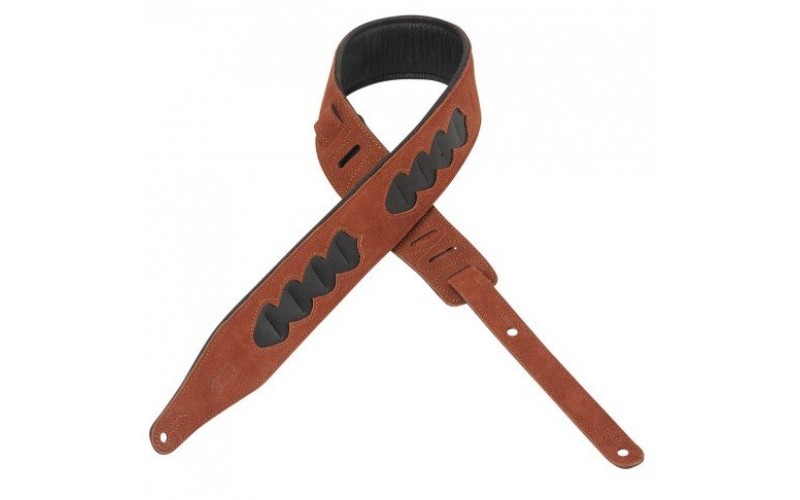 LEVY'S MS17PH-RST - гитарный замшевый ремень, ширина 6,25 см