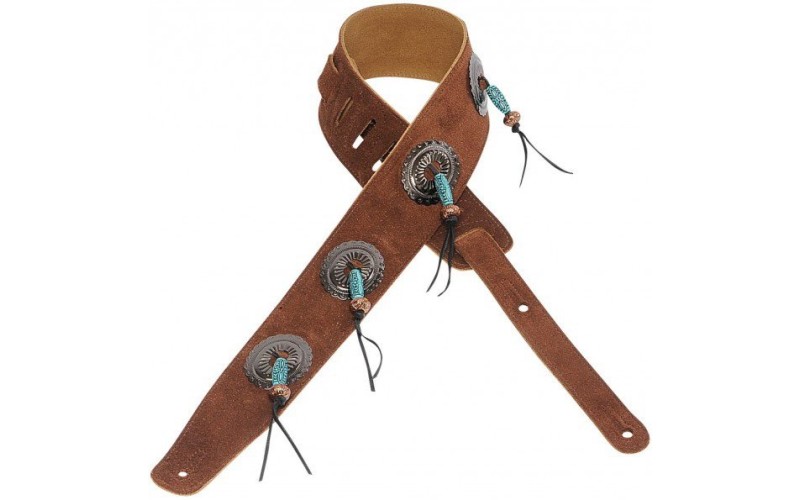 LEVY'S MS26SF-BRN- гитарный ремень, ширина 6.25см