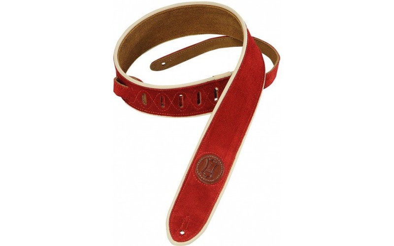 LEVY'S MSS3-2CP-RED - ремень для гитары, ширина 5 см