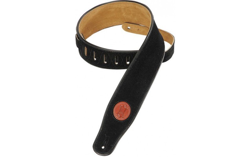 LEVY'S MSS3-BLK - ремень для электрогитары, ширина 6,35 см