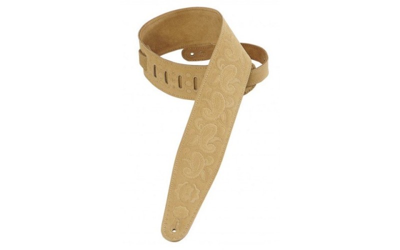 LEVY'S PMS44T03-SND - гитарный замшевый ремень