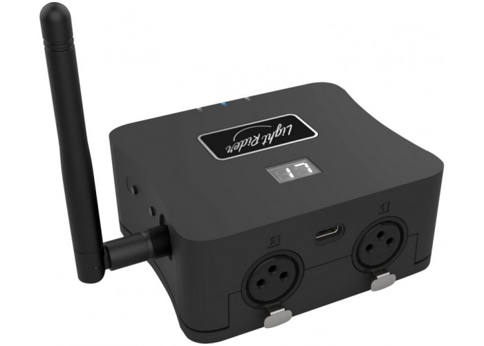LIGHT RIDER LR512 - DMX интерфейс, 512 DMX каналов, USB type C,  WiFi