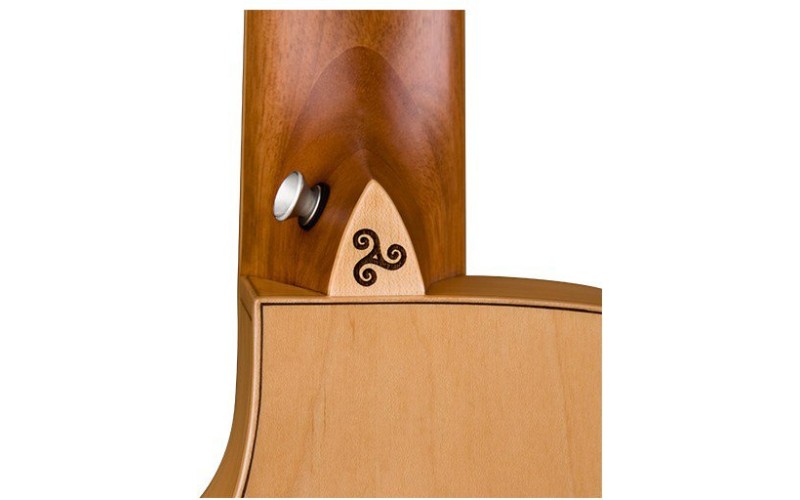 LUNA MUS NYL - электроакустическая фолк-гитара с нейлоновыми струнами с вырезом