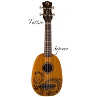 Luna UKE TATTOO укулеле сопрано
