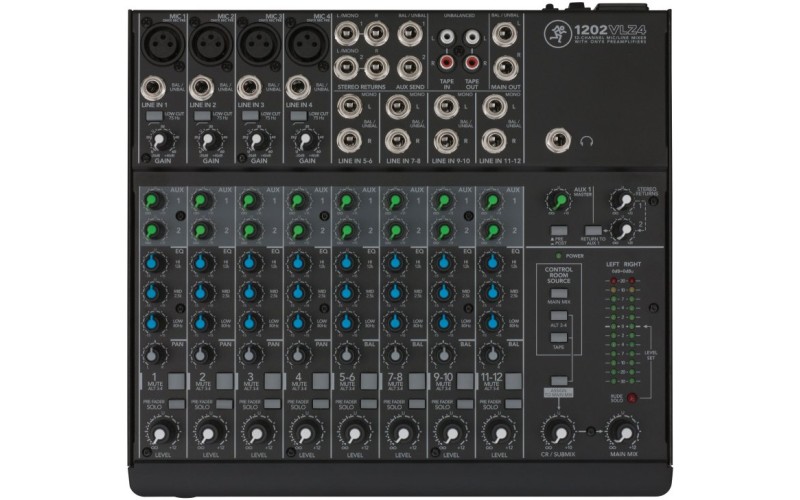 MACKIE 1202 VLZ 4 - 12-канальный микшер