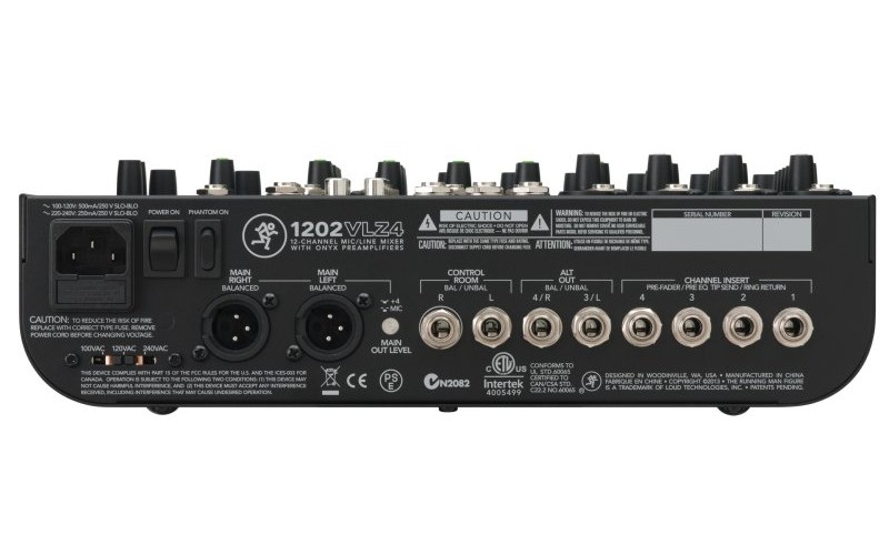 MACKIE 1202 VLZ 4 - 12-канальный микшер