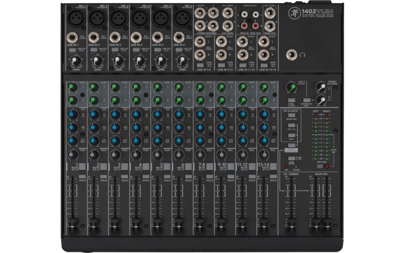 MACKIE 1402 VLZ 4 - 14-канальный микшер
