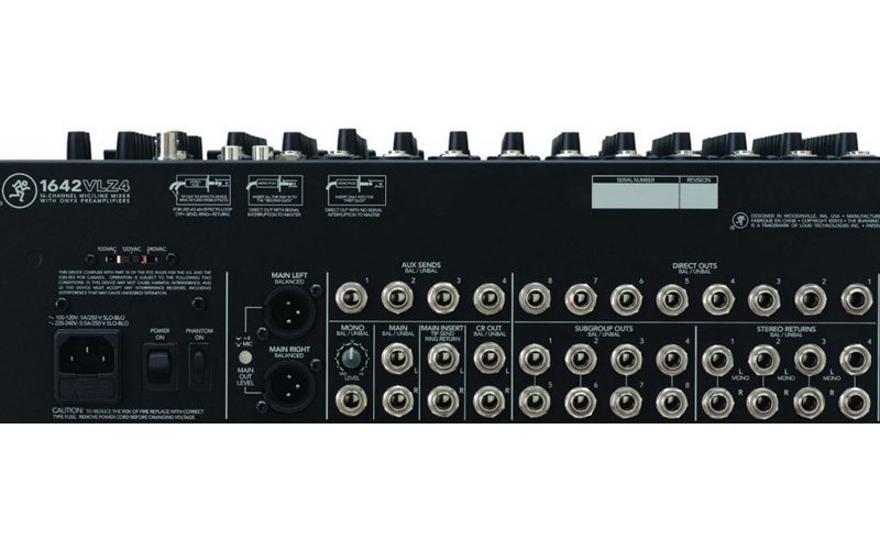 MACKIE 1642 VLZ 4 - 16-канальный микшер