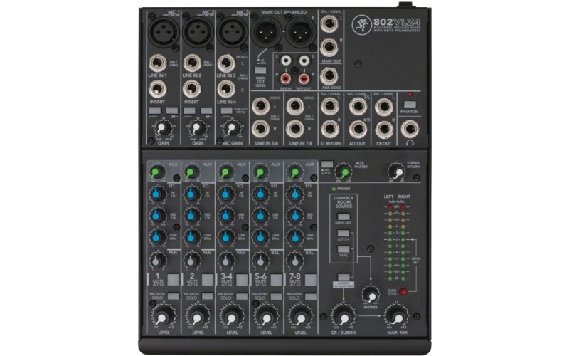 MACKIE 802 VLZ 4 - 8-канальный компактный микшер